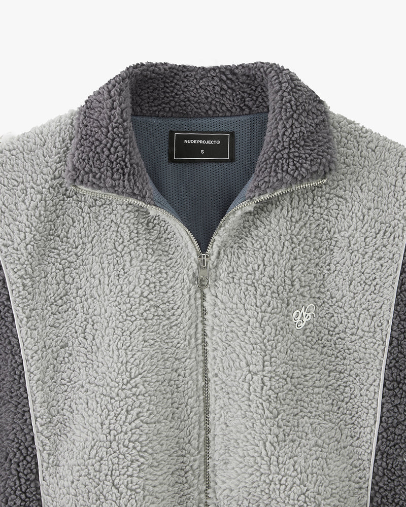 Teddy Jacket Grey