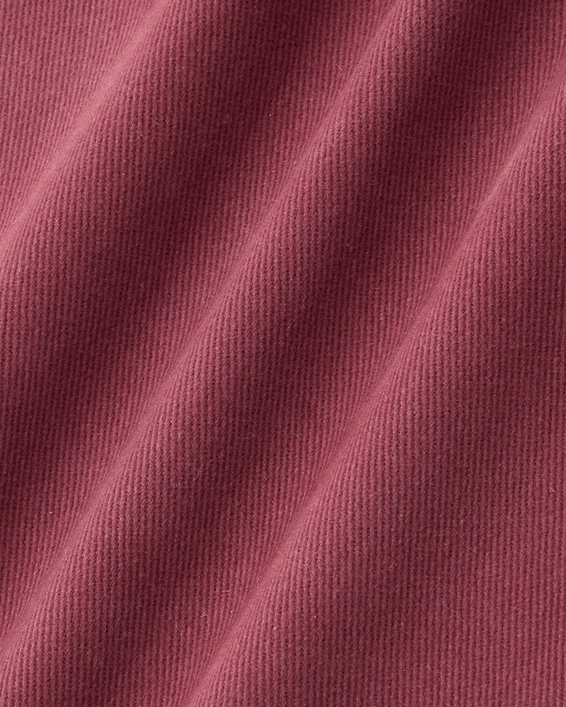 Vinyl Chino Pants Burgundy