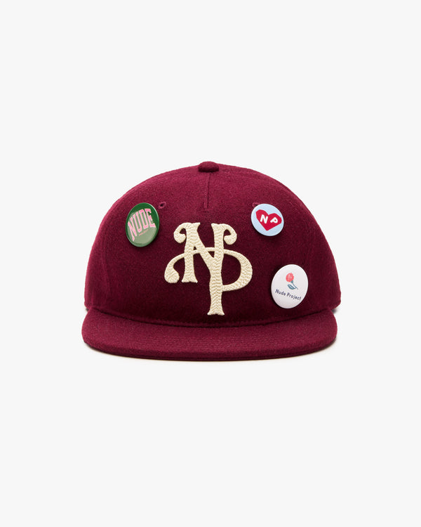 24/7 in my ex's mind Cap Burgundy