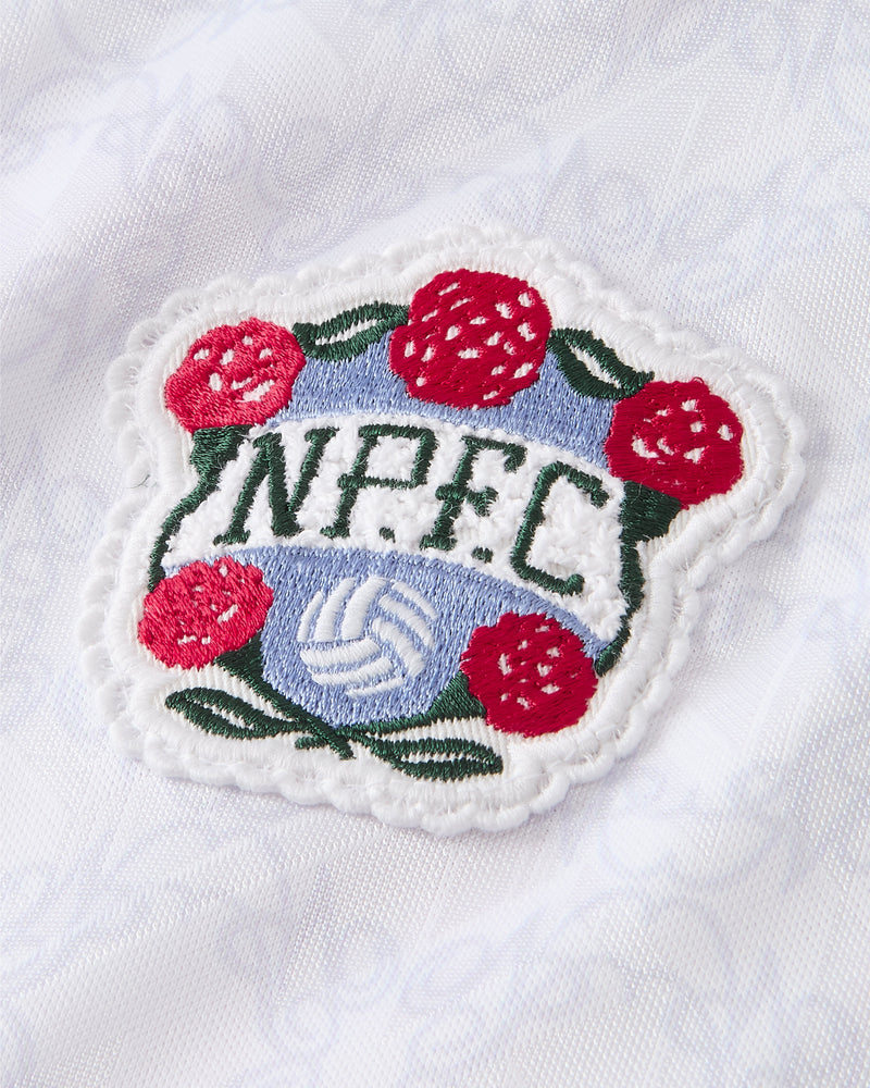 Blaze Football Long-Sleeve Tee White