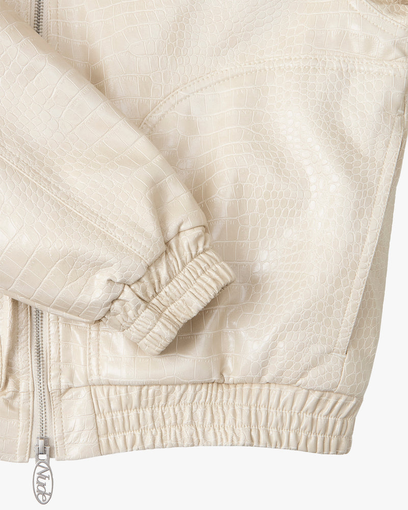 Croco Boxy Jacket