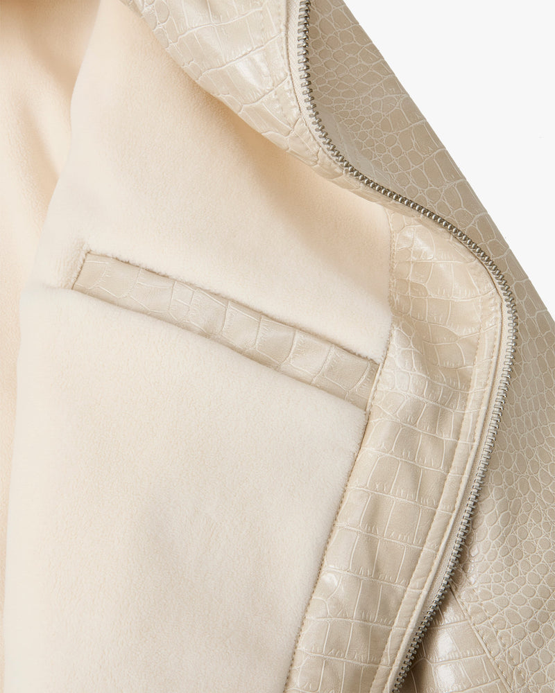 Croco Boxy Jacket