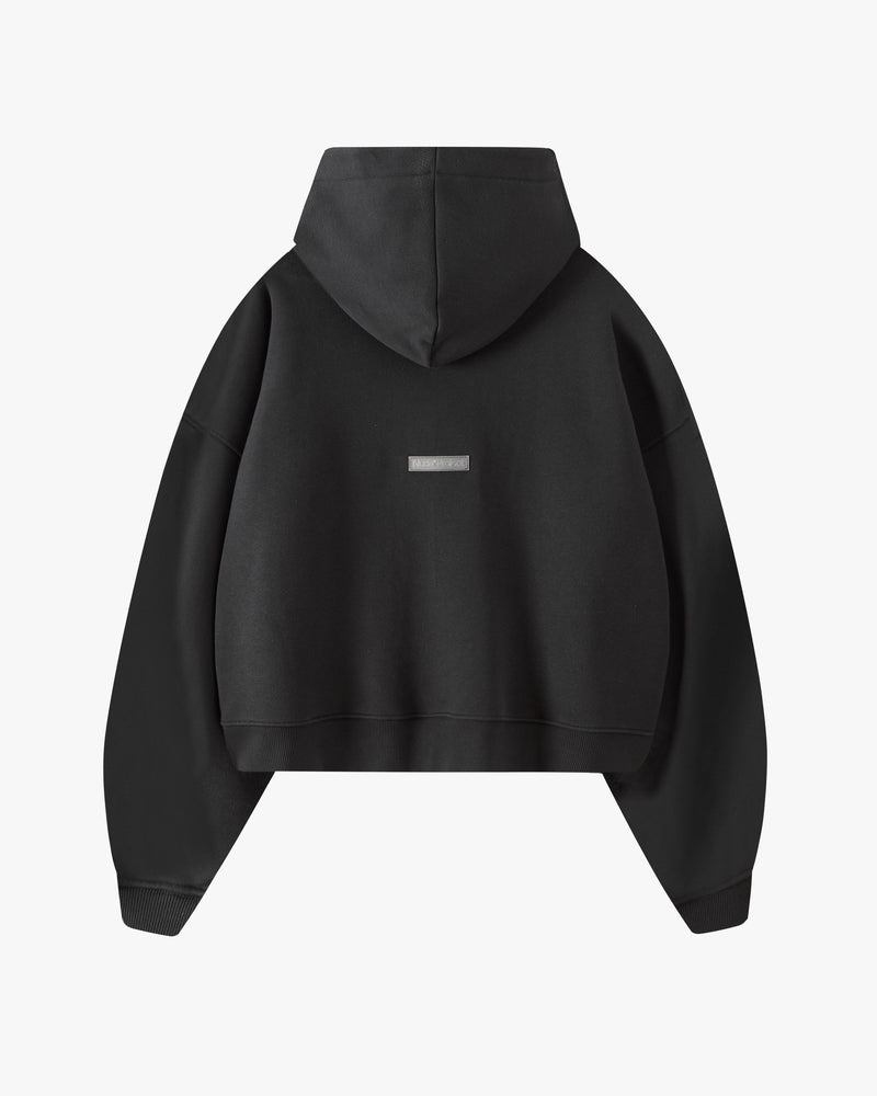 Location Boxy Hoodie Ash