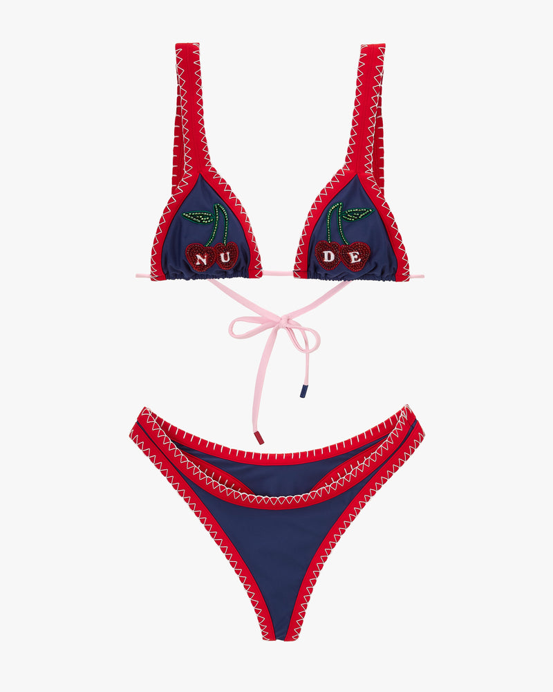 Coralite Bikini Bottom Blue