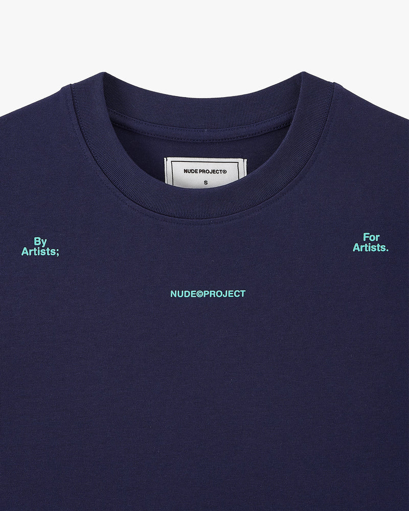 Fine Art Tee Navy