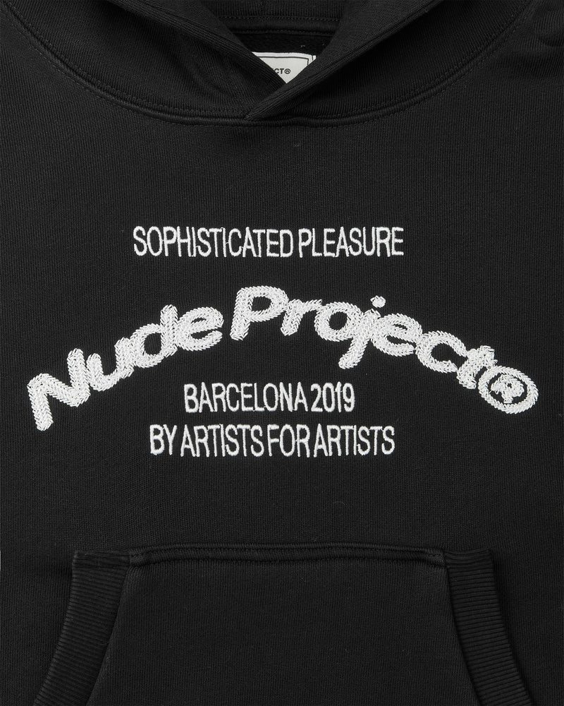 Liberty Boxy Hoodie Black