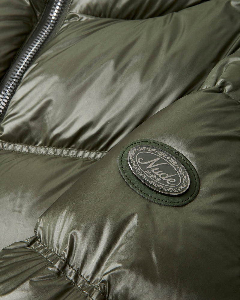 Real Down Og Puffer Jacket Green