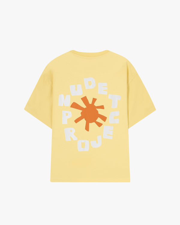 Astro Tee Pale Banana