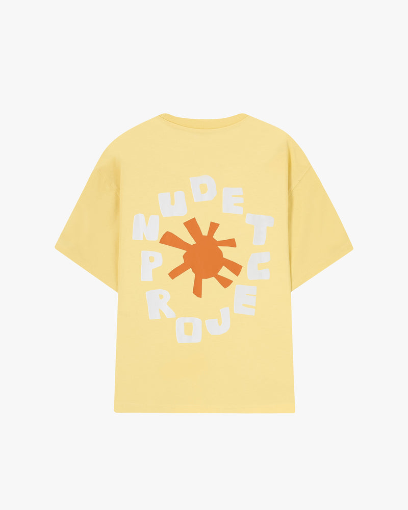 Astro Tee Pale Banana