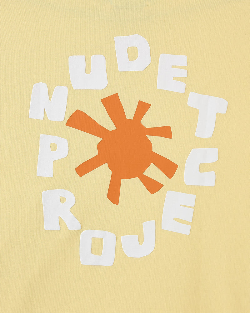 Astro Tee Pale Banana