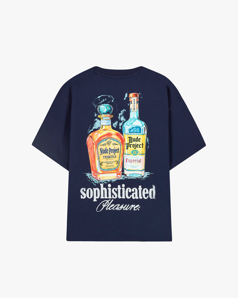 Pleasures Tee Navy