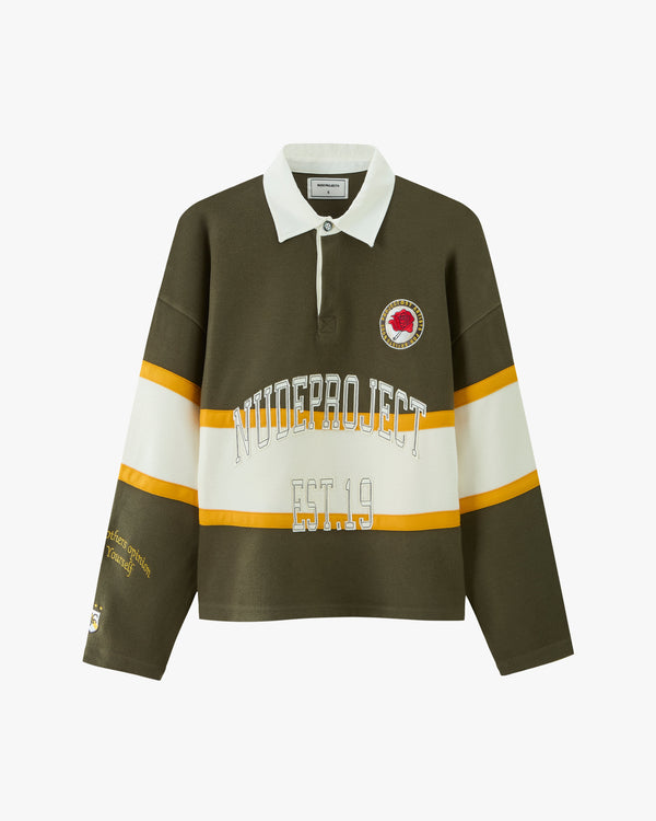 Auba Polo Rugby Green