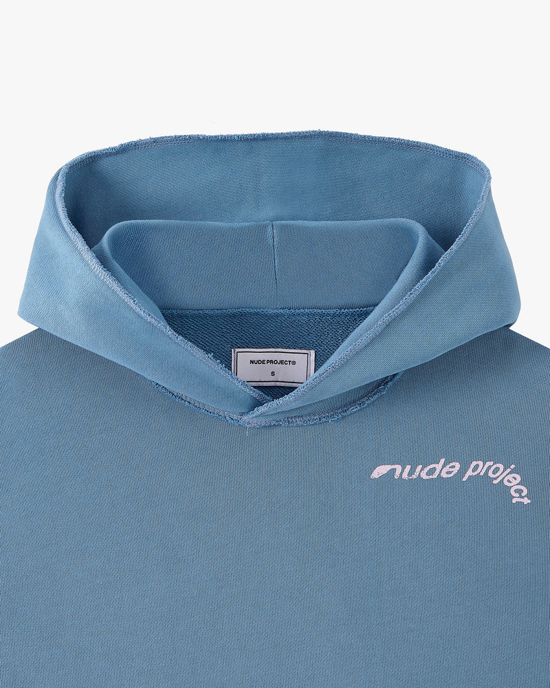 Gallery Hoodie Stone Blue