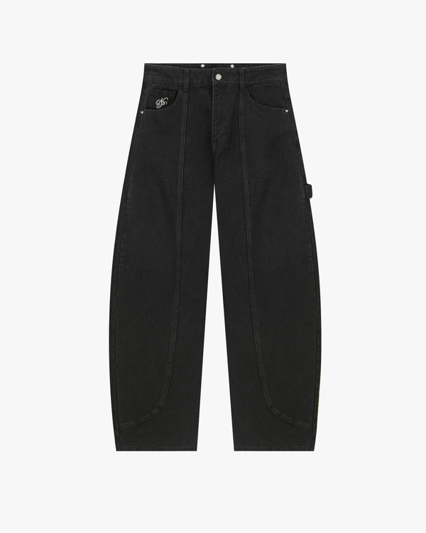 Barrel Jeans Black