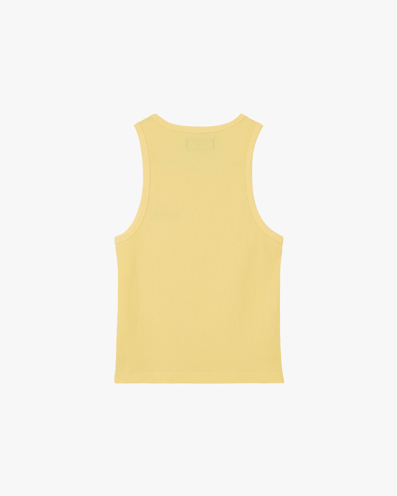 Basic Tank Top Navy/Yellow