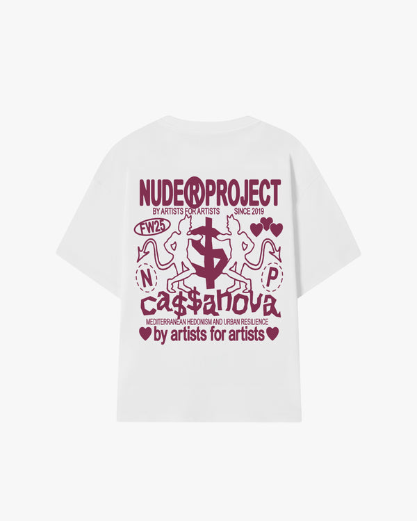 Cassanova Tee White