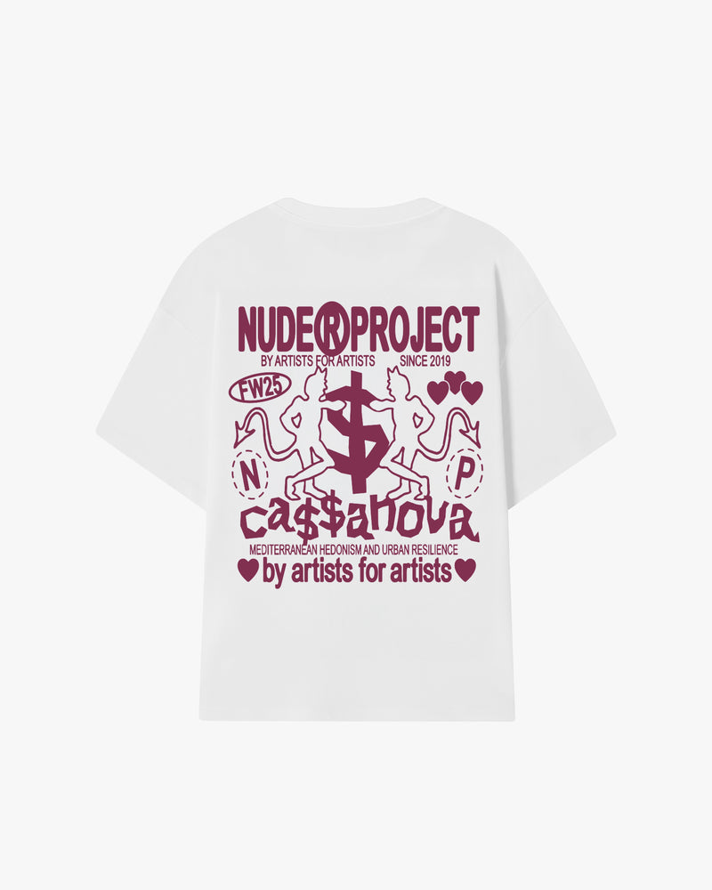 Cassanova Tee White