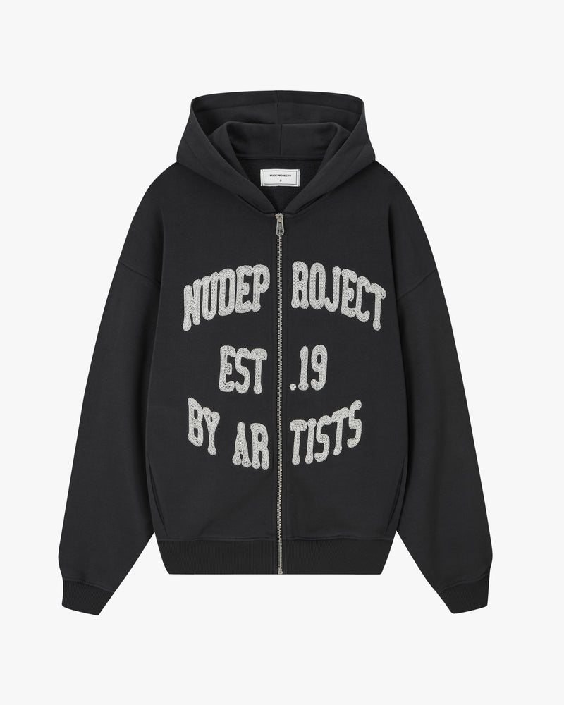 Gravity Zip-Up Hoodie Ash