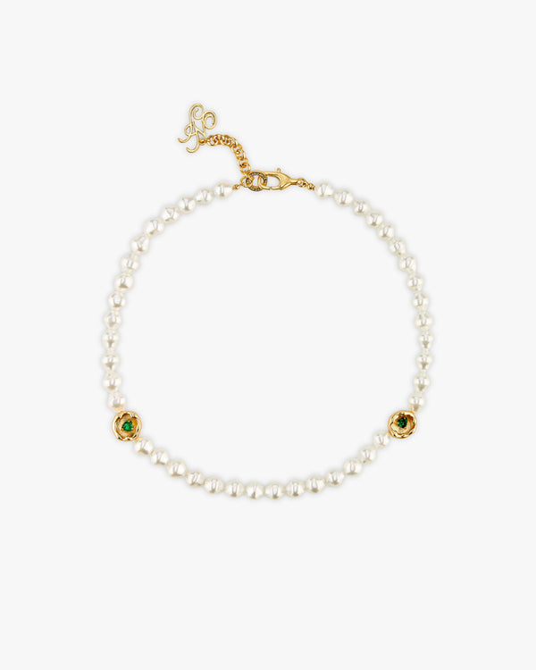 Celestine Pearl Necklace