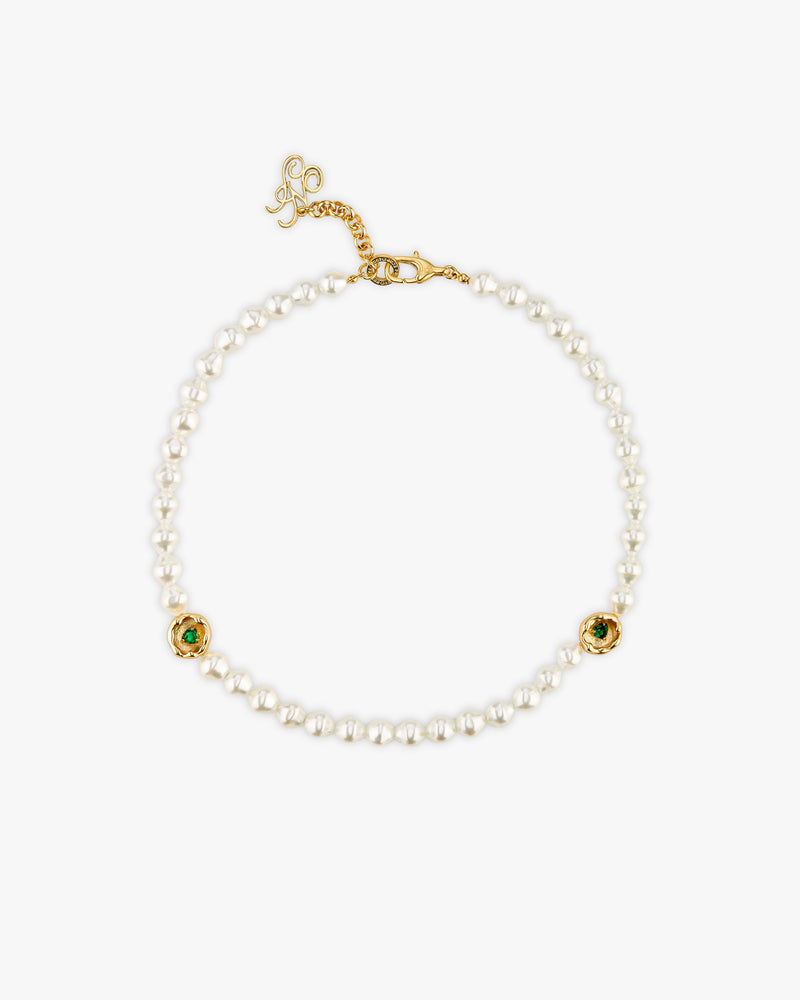 Celestine Pearl Necklace