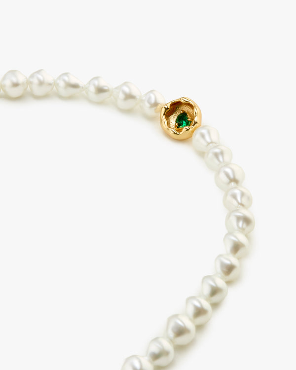 Celestine Pearl Necklace