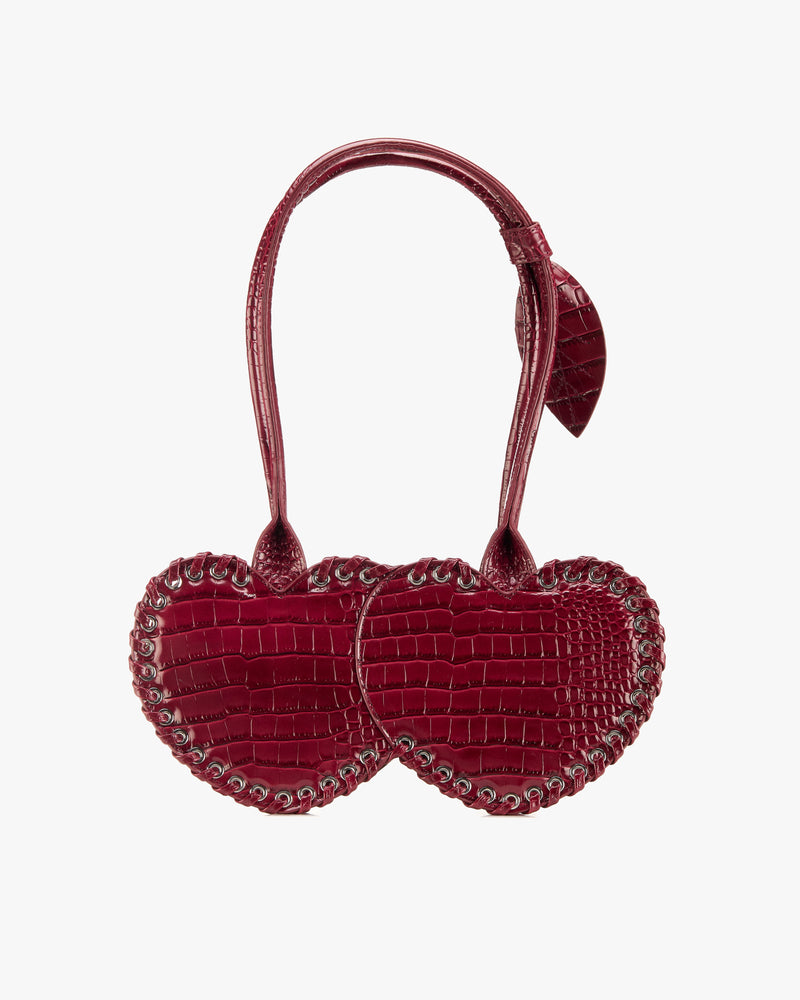 Croco Cherry Bag