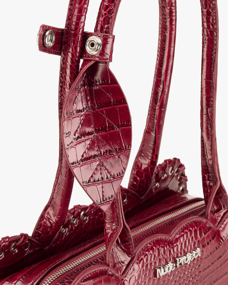 Croco Cherry Bag