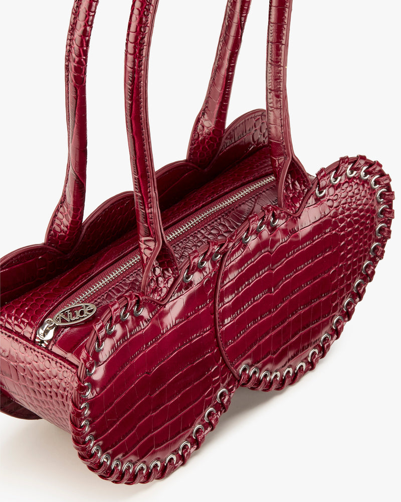 Croco Cherry Bag