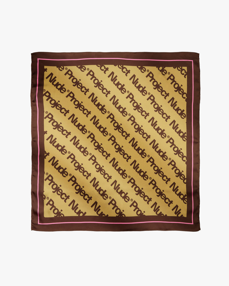 Classic Handkerchief Logo Brown