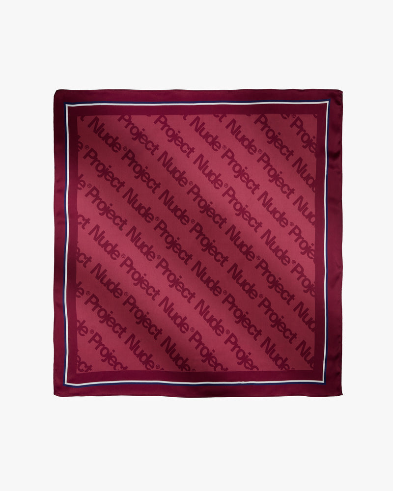 Classic Handkerchief Logo Burgundy