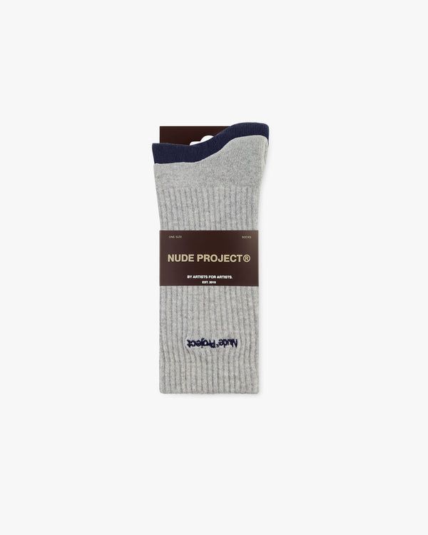 Core Socks Blue/Grey