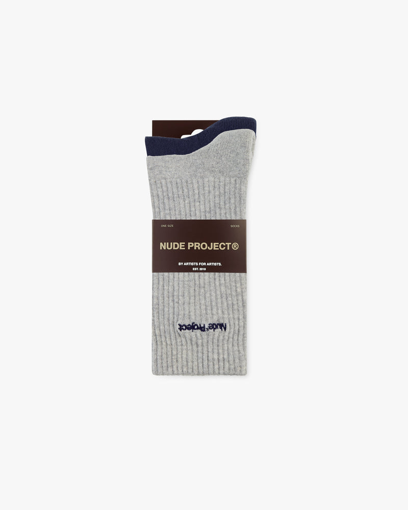 Core Socks Blue/Grey