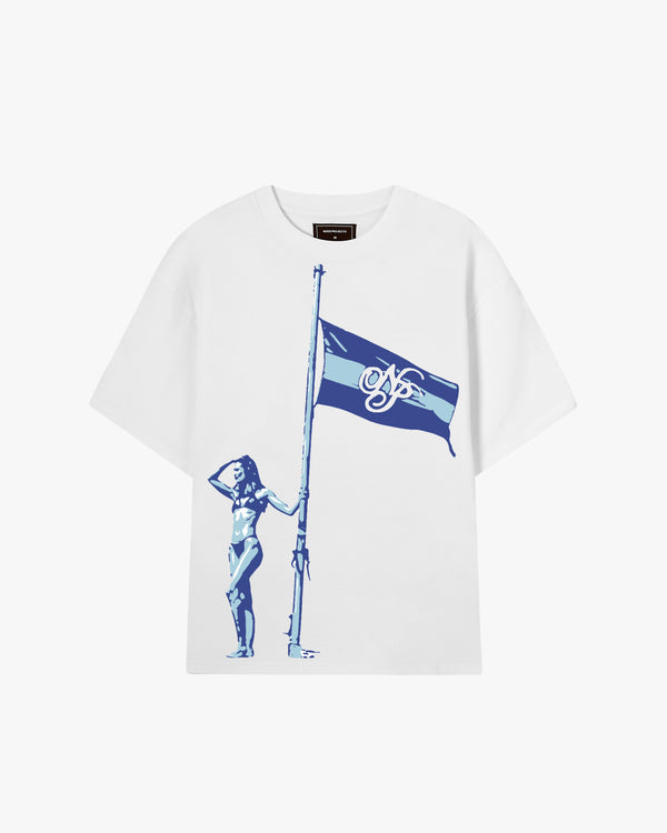 Flag Tee White