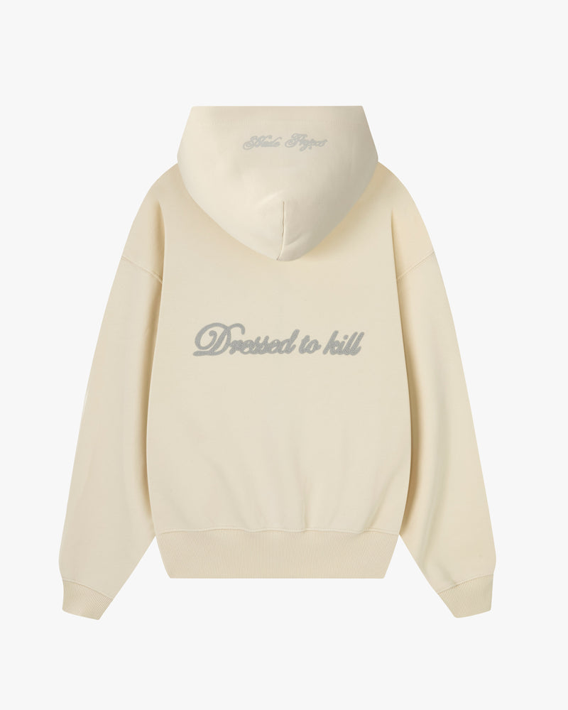 Kill Bill Zip-Up Hoodie Marshmallow