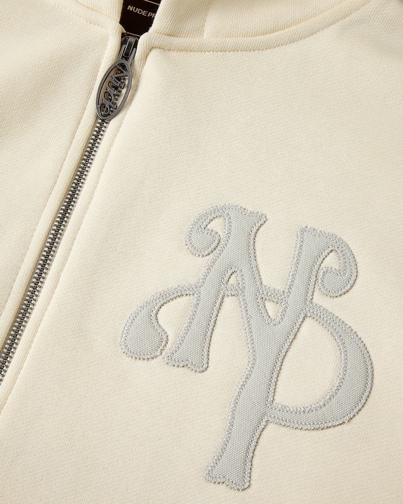 Kill Bill Zip-Up Hoodie Marshmallow