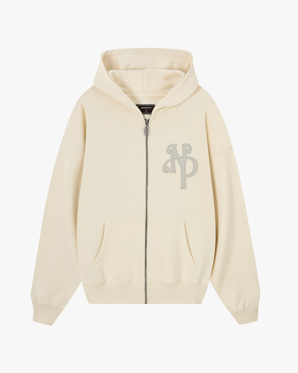 Kill Bill Zip-Up Hoodie Marshmallow