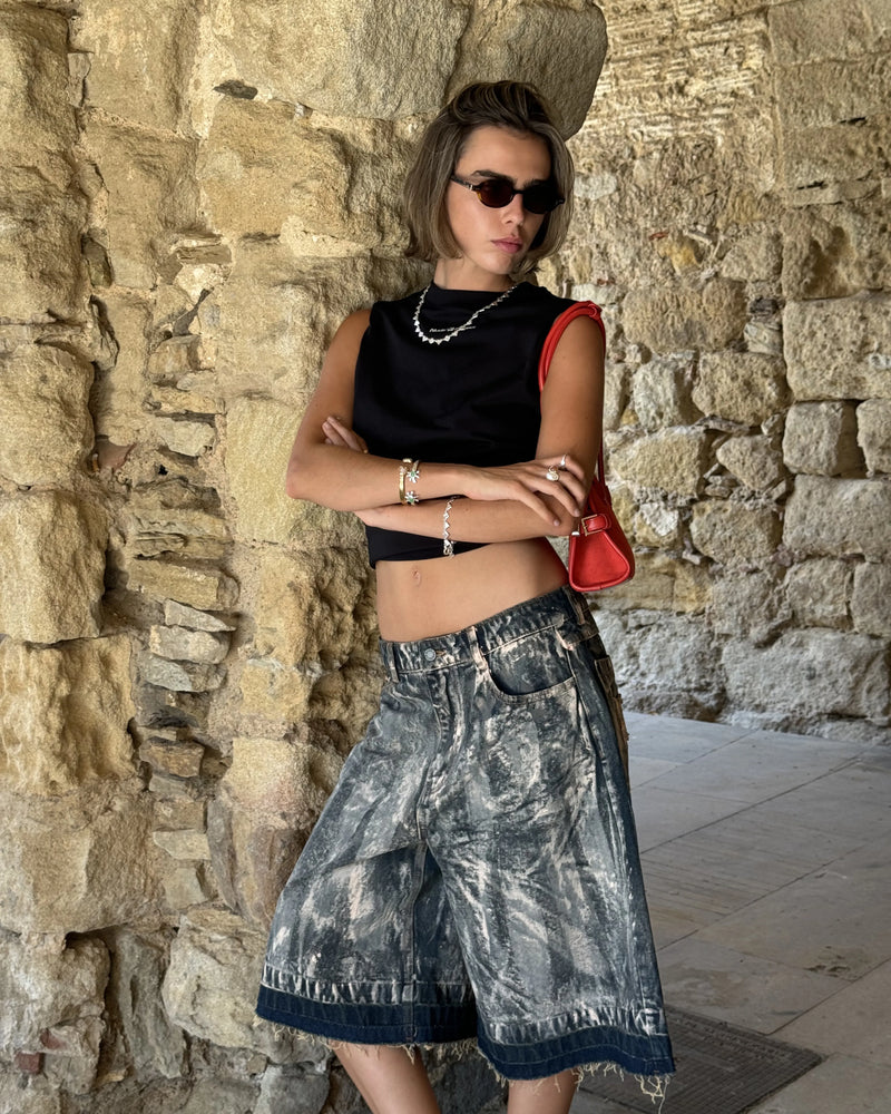 Cherry Logo Tee Black