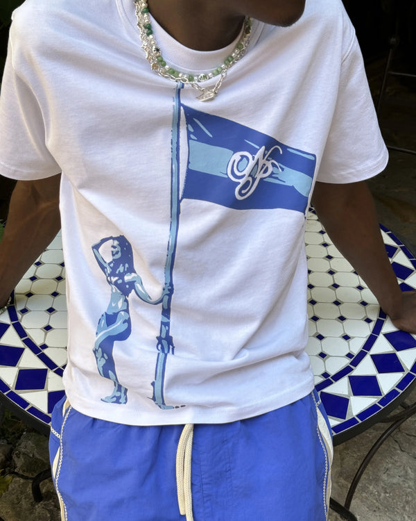 Flag Tee White
