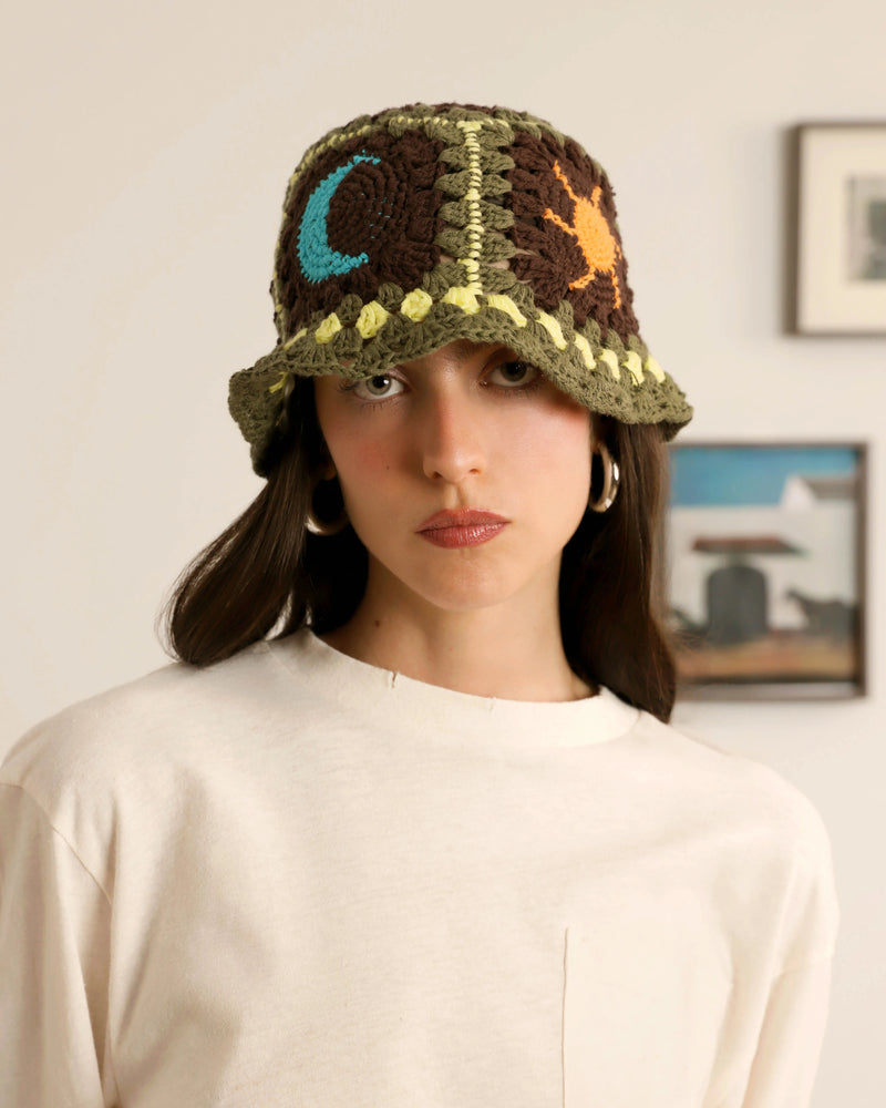 Crochet Bucket Hat Fantasy