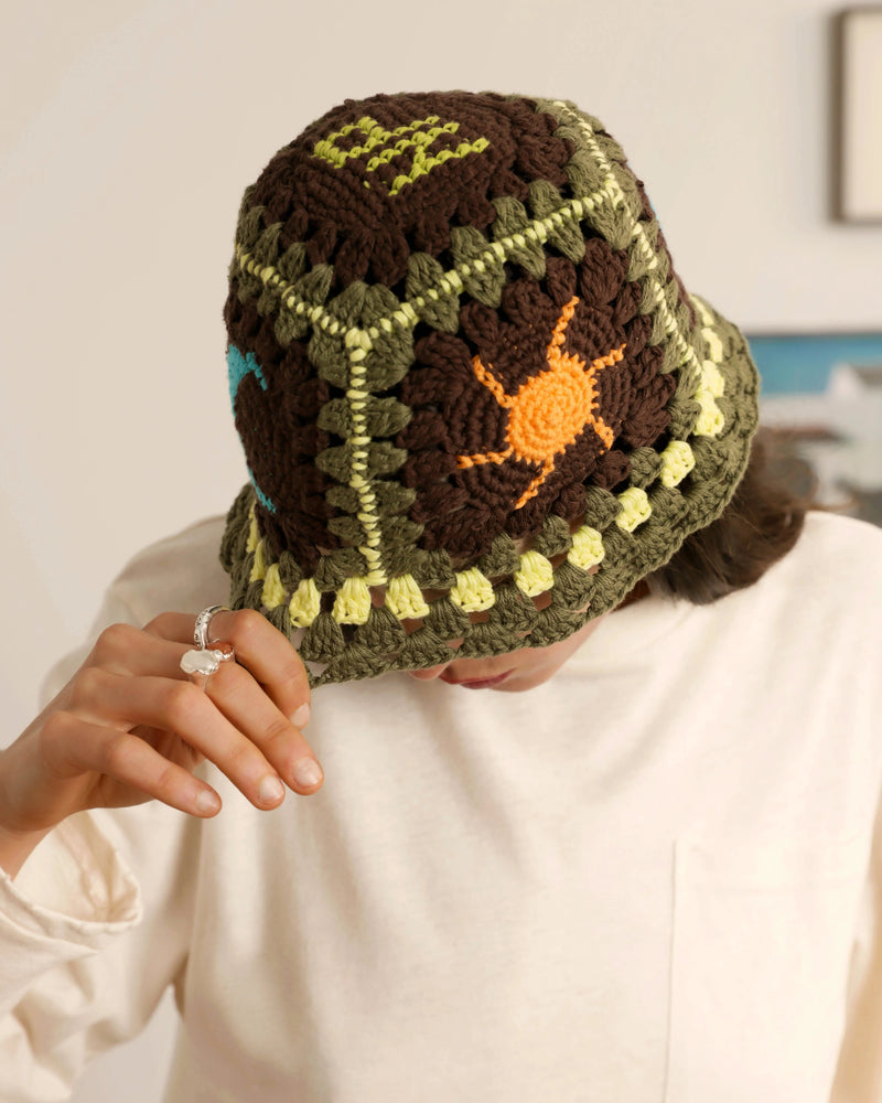 Crochet Bucket Hat Fantasy
