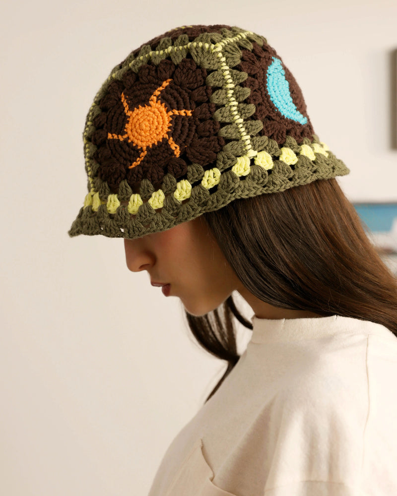 Crochet Bucket Hat Fantasy