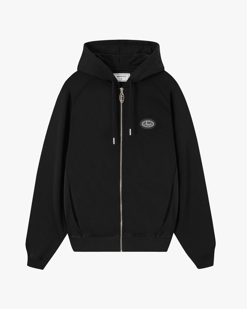 Essentials Zip-Up Hoodie Black