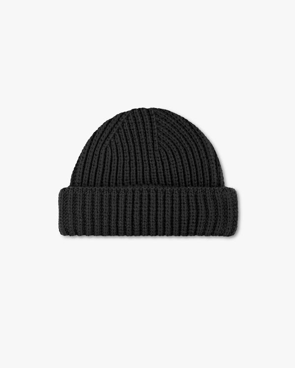 Fisherman Beanie Black