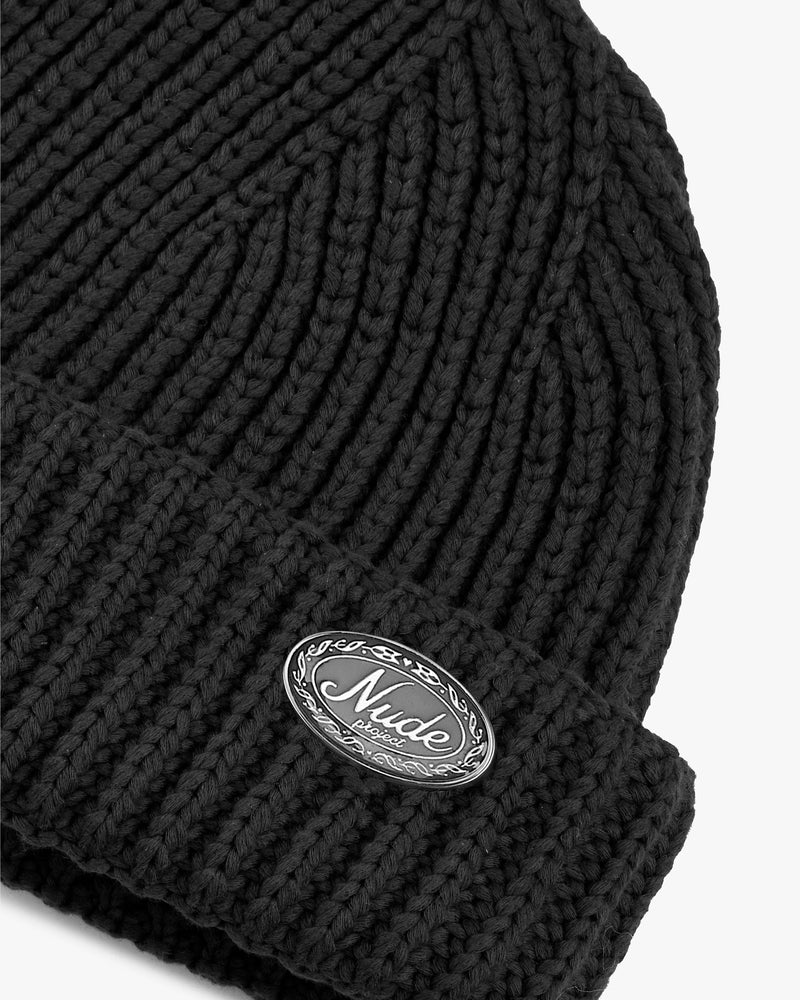 Fisherman Beanie Black