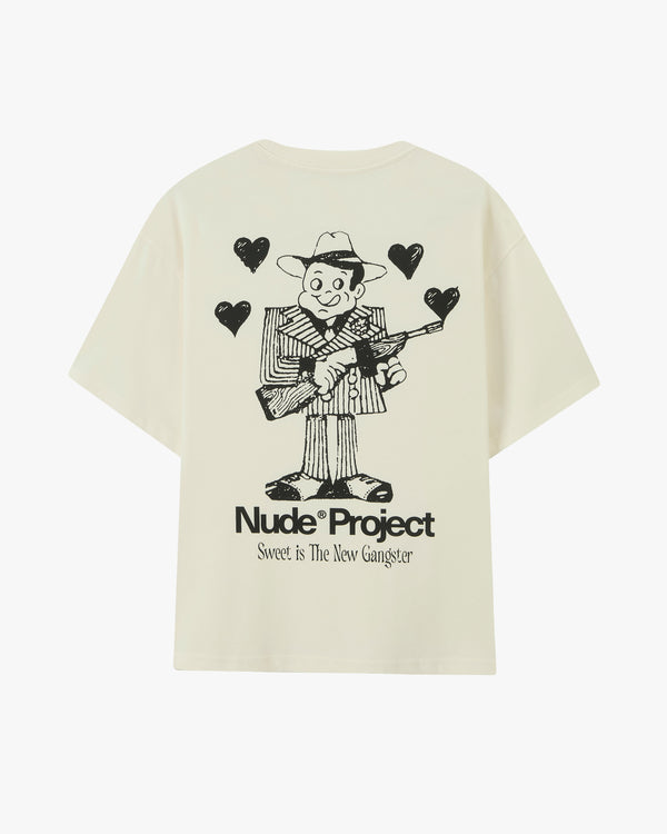 Gangster Tee Marshmallow