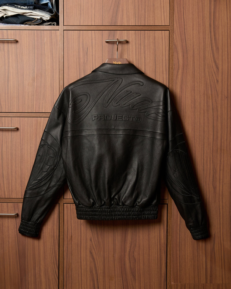 Iconic Leather Jacket Black