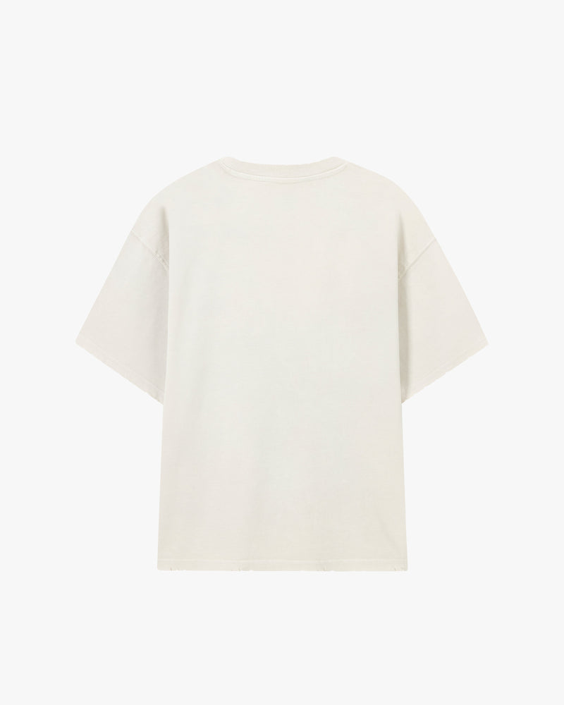 Coffee Break Tee Washed Marshmallow