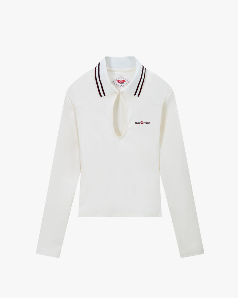 Grosella Long-Sleeve Tee Off White