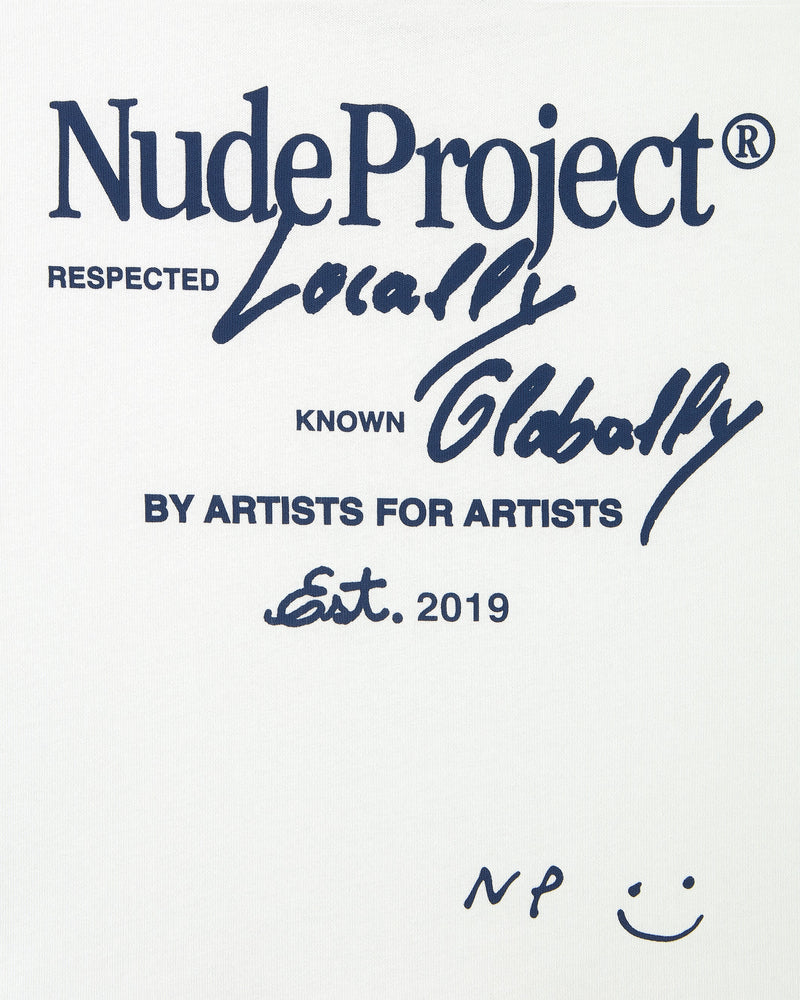 Global Soon Tee White