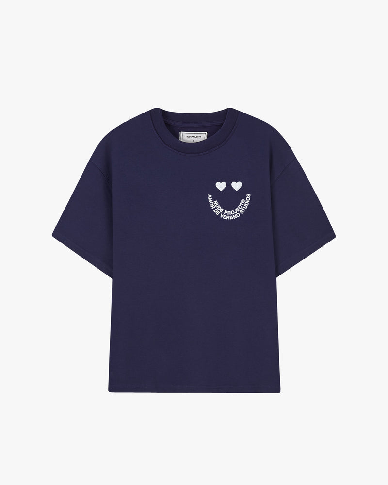 Happy Tee Navy